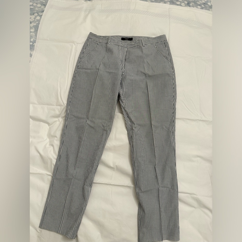 Max Mara Weekend seersucker pants size 14
